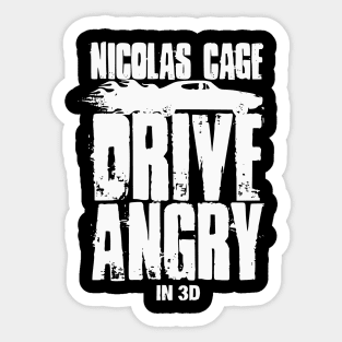 Drive Angry Sticker